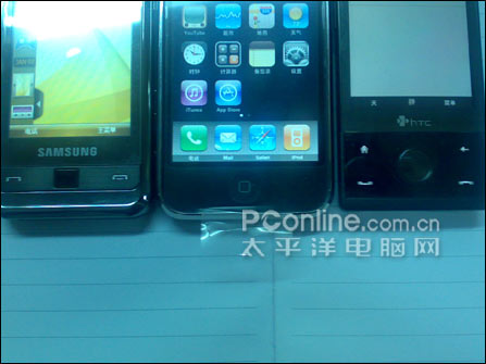 实力碰撞!钻石iPhone三星i908全面对决