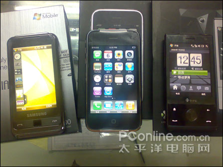 实力碰撞!钻石iPhone三星i908全面对决