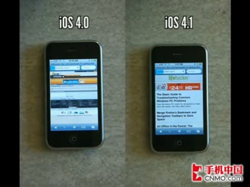 速度确有提升 iPhone 3G升级至iOS 4.1_软件学