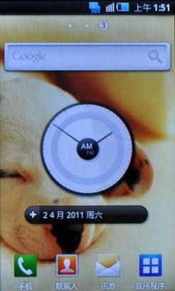 Android或Bada?1K3智能机i5800对比S5750