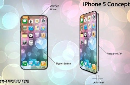 最科幻、最绝美惊艳设计 探秘iPhone5概念机_