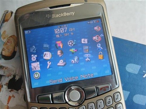 入门全键盘商务 黑莓8310昆明售790元_手机