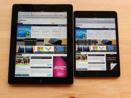 iPad Mini vs. iPad 3