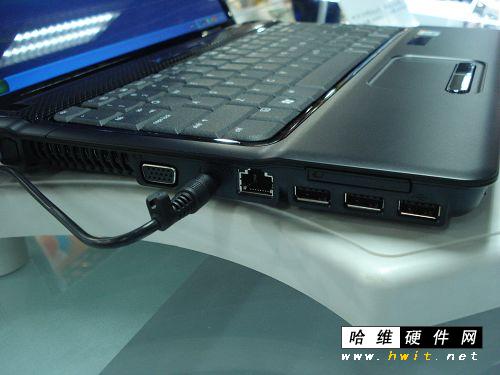 惠普cq515-918笔记本电脑左侧接口
