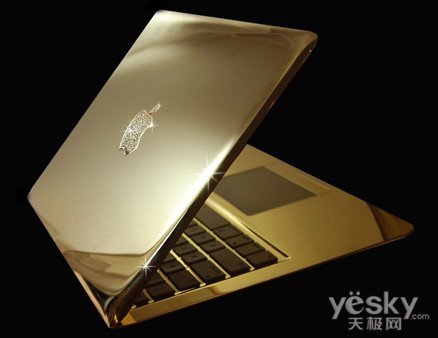 售价34万美元 史上最贵苹果笔记本限量开售_笔记本