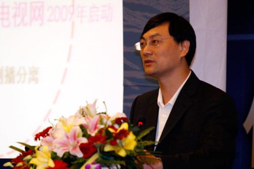 图文:上海文广新闻传媒集团副总裁张大钟演讲