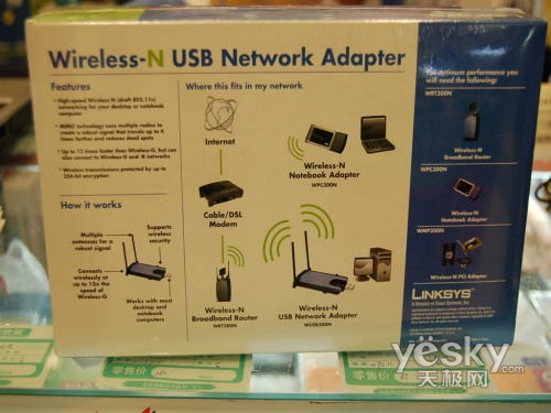 极富诱惑力Linksys无线网卡超值低价销售