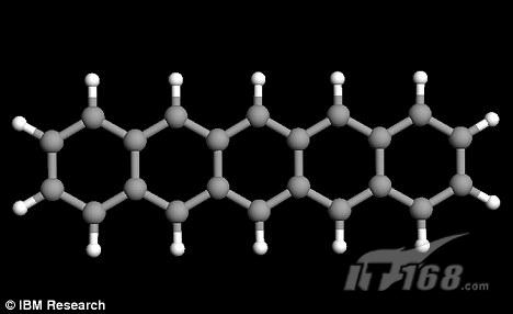 ibm科学家首次拍下单个分子照片