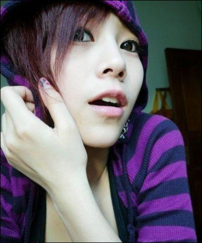 快速制作非主流图片 打造唯美蓝紫效果_软件学