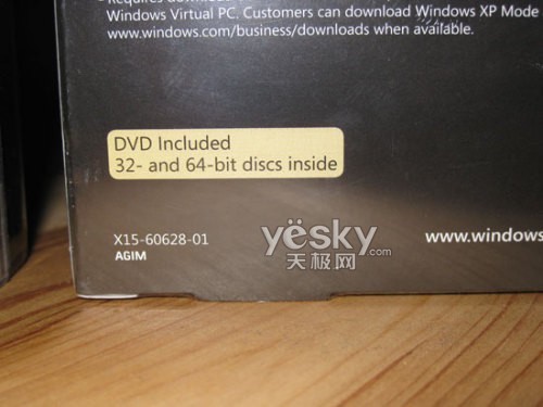 [组图]Windows7英文旗舰版抢鲜拆盒