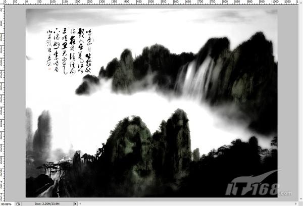 PhotoshopƱйͳˮīЧ(4)