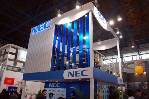 图文:NEC电子展台_通讯与电讯