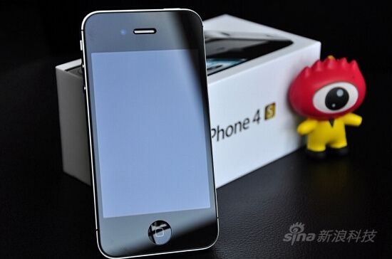 iPhone 4S正面外观（新浪科技配图）