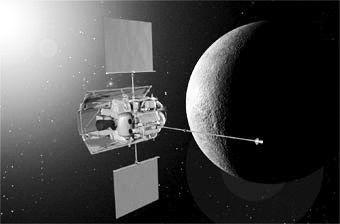 美“信使”号探测器飞掠水星