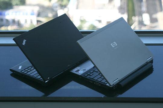 12英寸轻薄商务本惠普2530p对联想X200(2)