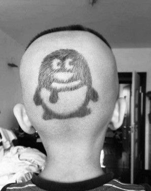 父亲为<em>三岁</em>儿子剪卡通<em>发型</em>(图)_育儿新闻_新浪