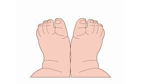 　图2-2 一双宝宝的脚