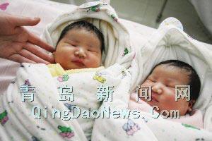 31岁村妇生下龙凤胎总重19.4斤(图)