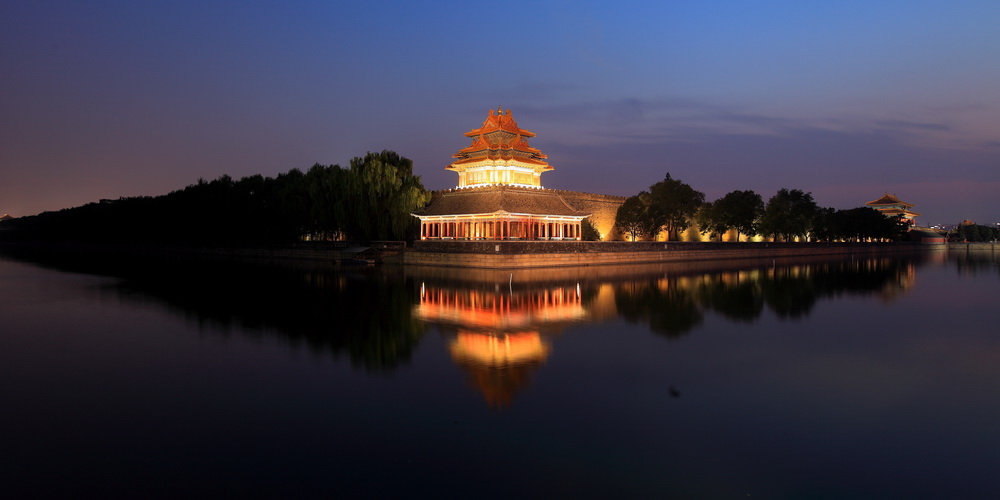 故宫角楼夜景