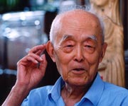 季羡林91岁时在家中