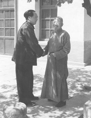 1949年毛澤東會見柳亞子