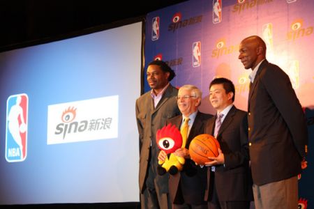 新浪与NBA结为战略合作伙伴 每日视频直播比