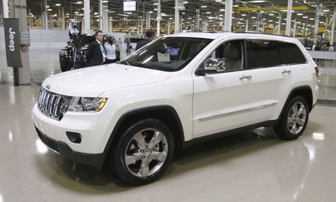 图文:新款吉普车销售提振克莱斯勒盈利预期