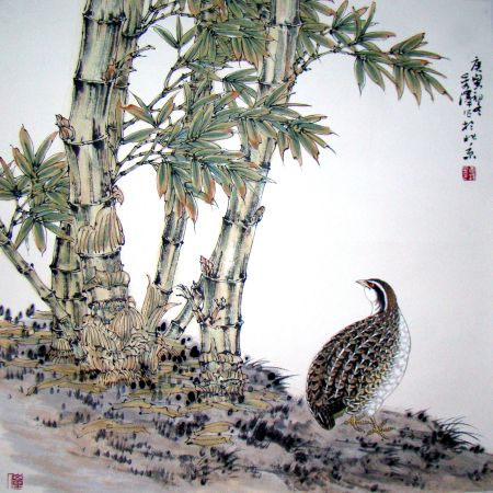 杨秀泽 贵州侗族青年花鸟画家