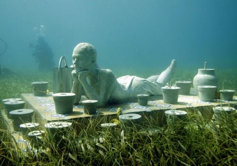 坎昆水下博物馆(墨西哥坎昆) 坎昆水下博物馆(墨西哥坎昆)