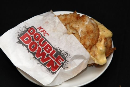 ͼΪϵ»ƳƷ˫ը(Double Down burger)