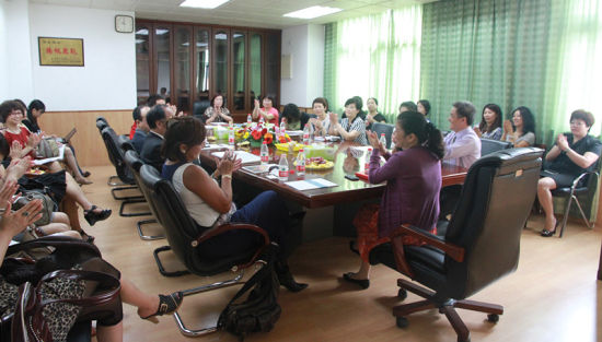 名媛荣海兰与厦大管院女企业家小沙龙_厦大