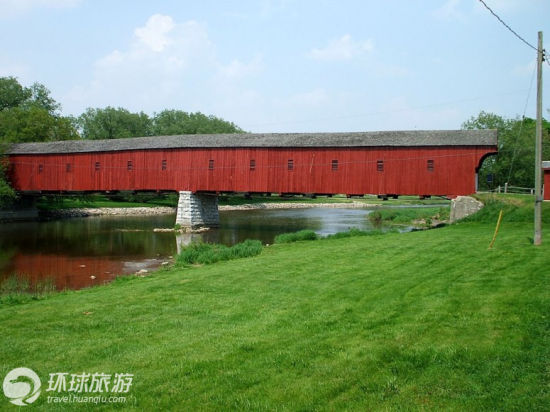 十三、吻桥(The Kissing Bridge,加拿大安大略省伍尔维奇) 十三、吻桥(The Kissing Bridge,加拿大安大略省伍尔维奇)