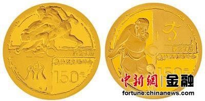 1984年，第23 届洛杉矶奥运会发行了两银一金纪念币。