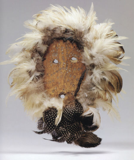 带羽毛的面具 莱加族 带羽毛的面具 莱加族