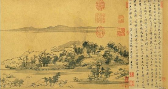 黄公望：富春山居图