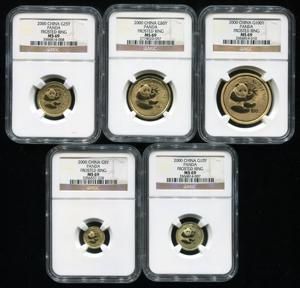 2000年熊猫普制金币 2000年熊猫普制金币