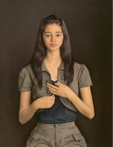 杨飞云 《四川女孩》 2008年作 130cm×97cm