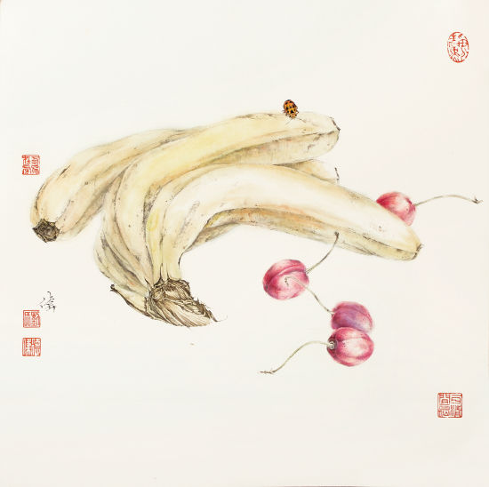 风月闲寻秋好处 33×33cm