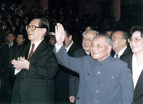 邓小平没有完成的改革开放。