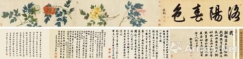 8、明陈淳《牡丹》,6972万; 8、明陈淳《牡丹》,6972万;