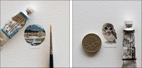 卢茨的作品最初名为《365 Postcards For Ants Project》,她非常喜欢这个计划,希望能一直保持下去。她还计划将自己今年晚些时候的婚礼情景绘制下来。(网页截图) 卢茨的作品最初名为《365 Postcards For Ants Project》,她非常喜欢这个计划,希望能一直保持下去。她还计划将自己今年晚些时候的婚礼情景绘制下来。(网页截图)