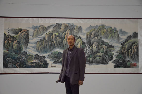 杜中良受邀参加秋季当代书画名家展