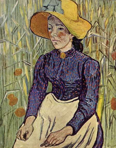 TOP8.ǰũ(Peasant Woman Against a Background of Wheat1890)4750Ԫ