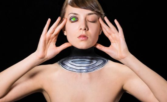 超现实肉眼3D人体彩绘 超现实肉眼3D人体彩绘
