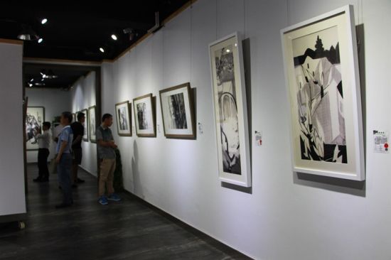 墨馥開新水墨作品展在山東尚博當代美術館開幕