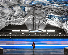 全球最长的艺术长廊：瑞典地铁