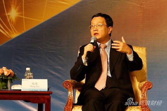 图文:瑞信董事总经理亚洲区首席经济分析师陶