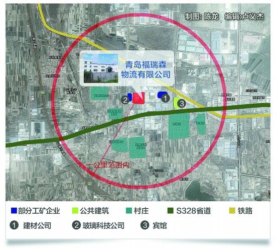 下属部分危化品仓库不合国标 公司认为选址安