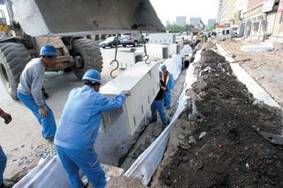 大连中心城区雨水资源利用工程御海水入侵