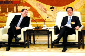 上海市长驳斥世博会花费4000亿说法(图)